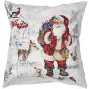 Clayre & Eef KT021.265 Funda de Cojín Blanca 45x45 cm