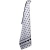 Clayre & Eef LBS42 Paño de cocina blanco, negro 50x70 cm