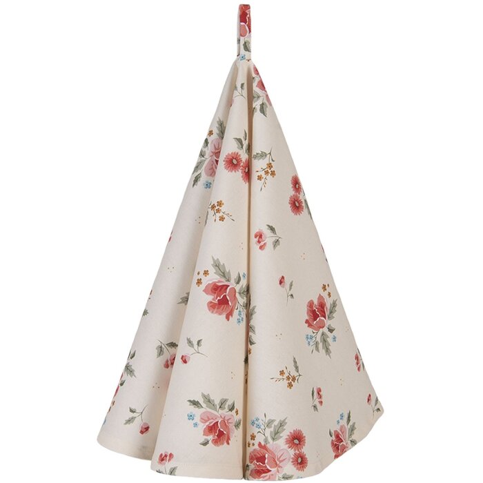 Clayre & Eef LRC48 Paño de cocina Beige Ø 82 cm