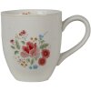 Clayre & Eef LRCMU Taza 12x8x9 cm - 300 ml Beige Flores