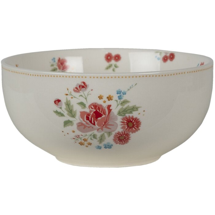 Clayre & Eef LRCPU Plato sopero Beige Ø 14x7 cm