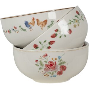 Clayre & Eef LRCPU Plato sopero Beige Ø 14x7 cm