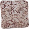 Clayre & Eef Q194.020 Funda de cojín blanca 40x40 cm