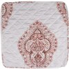 Clayre & Eef Q194.030 Funda de Cojín Blanco 50x50 cm