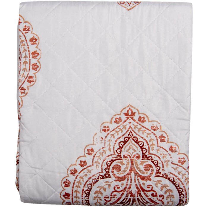 Clayre & Eef Q194.059 Colcha Blanca 140x220 cm