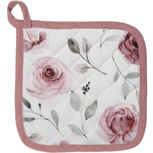 Clayre & Eef RUR45 Potholder Rosa 20x20 cm