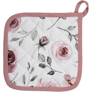Clayre & Eef RUR45 Potholder Rosa 20x20 cm