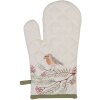 Clayre & Eef VGP44 Guantes de Horno Beige 16x30 cm