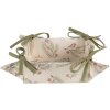 Clayre & Eef VGP47 Panera 35x35x8 cm Crema motivo Navidad