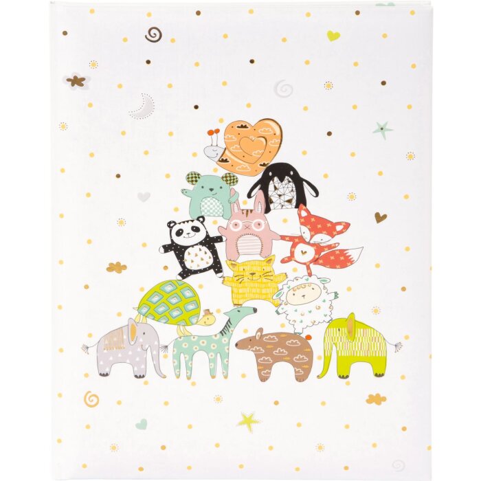 Goldbuch diario del bebé Pirámide de animales 21x28 cm 44 páginas ilustradas