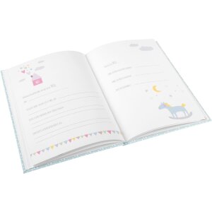 Goldbook Diario del bebé Pequeño erizo maravilla 21x28 cm 44 páginas ilustradas