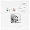 Goldbuch Álbum para bebé Hurra - ¡Ya estás aquí! 30x31 cm 60 páginas blancas