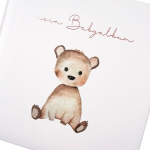 Goldbuch Álbum infantil Osito 25x25 cm 60 páginas blancas
