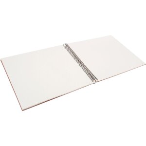 Goldbuch Álbum espiral Bella Vista avellana 35x30 cm 40 páginas blancas