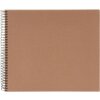 Goldbuch Álbum espiral Bella Vista avellana 35x30 cm 40 páginas blancas