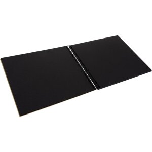 Goldbuch Álbum espiral Bella Vista beige 34x30 cm 40 páginas negras