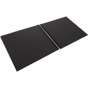 Álbum espiral Goldbuch Bella Vista avellana 34x30 cm 40 páginas negras