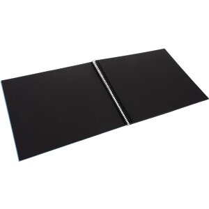 Goldbuch Álbum espiral Bella Vista azul cielo 35x30 cm 40 páginas negras