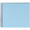 Goldbuch Álbum espiral Bella Vista azul cielo 35x30 cm 40 páginas negras