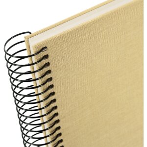 Goldbuch Álbum espiral Bella Vista beige 35x30 cm 40 páginas blancas