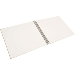 Goldbuch Álbum espiral Bella Vista beige 35x30 cm 40 páginas blancas