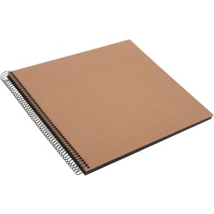 Goldbuch Álbum espiral Bella Vista avellana 35x30 cm 40 páginas negro