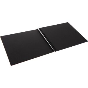 Goldbuch Álbum espiral Bella Vista avellana 35x30 cm 40 páginas negro