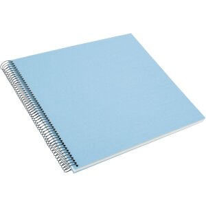 Goldbuch Álbum espiral Bella Vista azul cielo 35x30 cm 40 páginas blancas