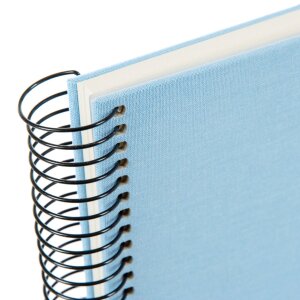 Goldbuch Álbum espiral Bella Vista azul cielo 35x30 cm 40 páginas blancas
