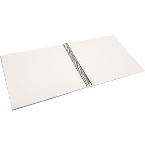 Goldbuch Álbum espiral Bella Vista azul cielo 35x30 cm 40 páginas blancas