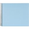 Goldbuch Álbum espiral Bella Vista azul cielo 35x30 cm 40 páginas blancas