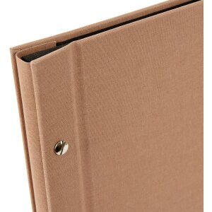 Goldbuch Álbum de rosca Bella Vista avellana 30x25 cm 40 páginas negras