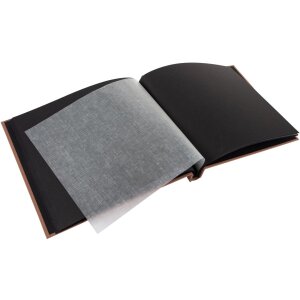 Goldbuch Álbum de rosca Bella Vista avellana 30x25 cm 40 páginas negras