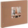 Goldbuch Álbum de rosca Bella Vista avellana 30x25 cm 40 páginas negras