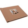 Goldbuch Álbum de rosca Bella Vista avellana 30x25 cm 40 páginas negras