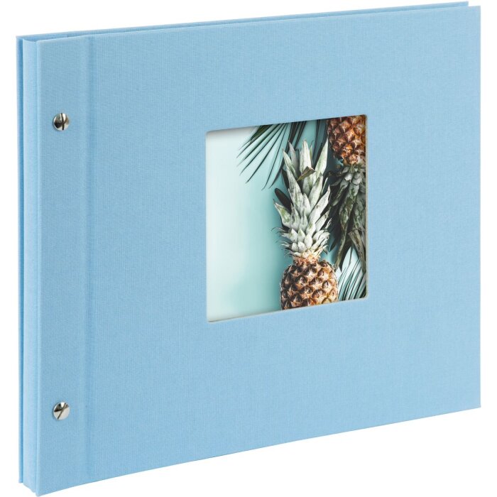 Goldbuch Álbum de rosca Bella Vista azul cielo 30x25 cm 40 páginas negras