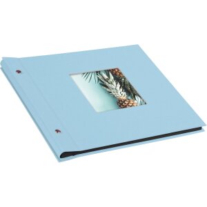 Goldbuch Álbum de rosca Bella Vista azul cielo 30x25 cm 40 páginas negras