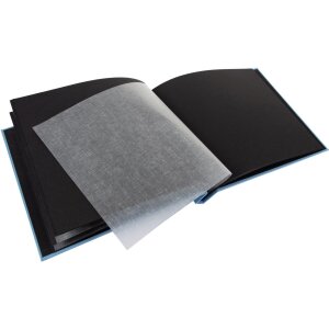 Goldbuch Álbum de rosca Bella Vista azul cielo 30x25 cm 40 páginas negras