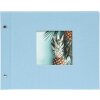 Goldbuch Álbum de rosca Bella Vista azul cielo 30x25 cm 40 páginas negras