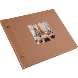 Goldbuch Álbum de rosca Bella Vista avellana 30x25 cm 40 páginas blancas