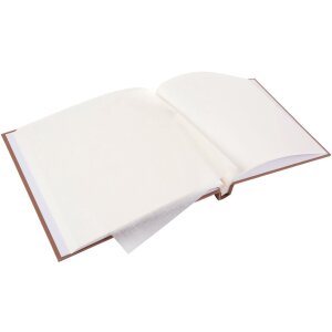 Goldbuch Álbum de rosca Bella Vista avellana 30x25 cm 40 páginas blancas