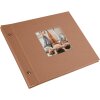 Goldbuch Álbum de rosca Bella Vista avellana 30x25 cm 40 páginas blancas