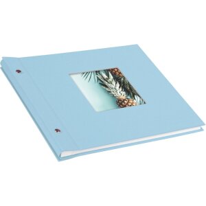 Goldbuch Álbum de rosca Bella Vista azul cielo 30x25 cm 40 páginas blancas