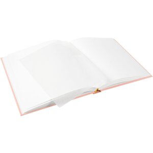 Goldbuch Álbum de Fotos Linum 2.0 rosé Familia Felicidad 30x31 cm 60 páginas blancas