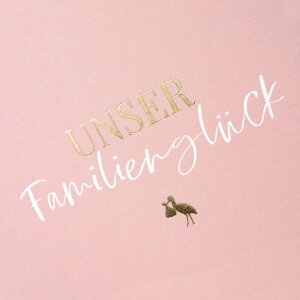 Goldbuch Álbum de Fotos Linum 2.0 rosé Familia Felicidad 30x31 cm 60 páginas blancas