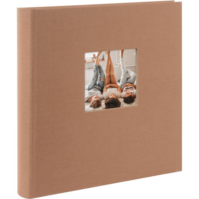 Goldbuch Álbum de Fotos Bella Vista Avellana 30x31 cm 60 páginas negras
