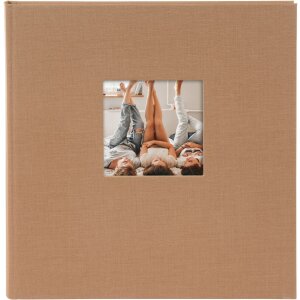 Goldbuch Álbum de Fotos Bella Vista Avellana 30x31 cm 60 páginas negras