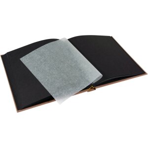 Goldbuch Álbum de Fotos Bella Vista Avellana 30x31 cm 60 páginas negras