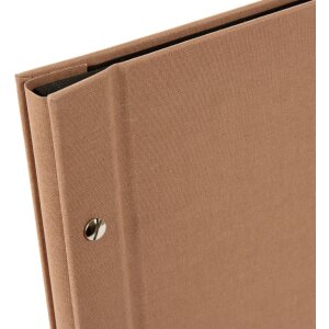 Goldbuch Álbum de rosca Bella Vista avellana 39x31 cm 40 páginas negras