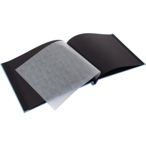 Goldbuch Álbum de tornillos Bella Vista azul cielo 39x31 cm 40 páginas negras